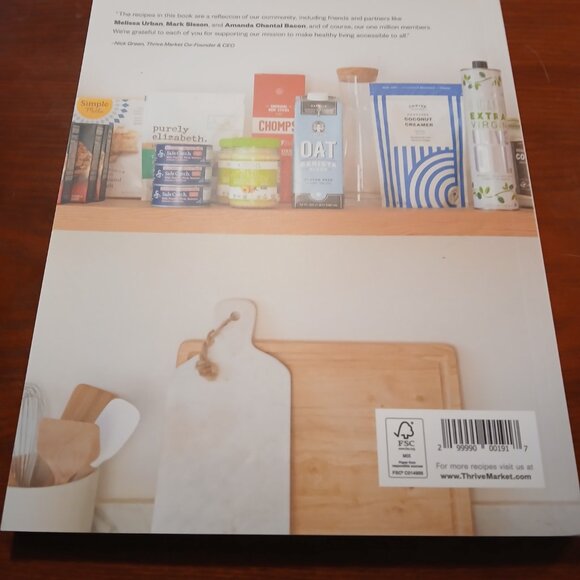 Thrive Market Healthy Living Made Easy Cookbook - Picture 3 of 5